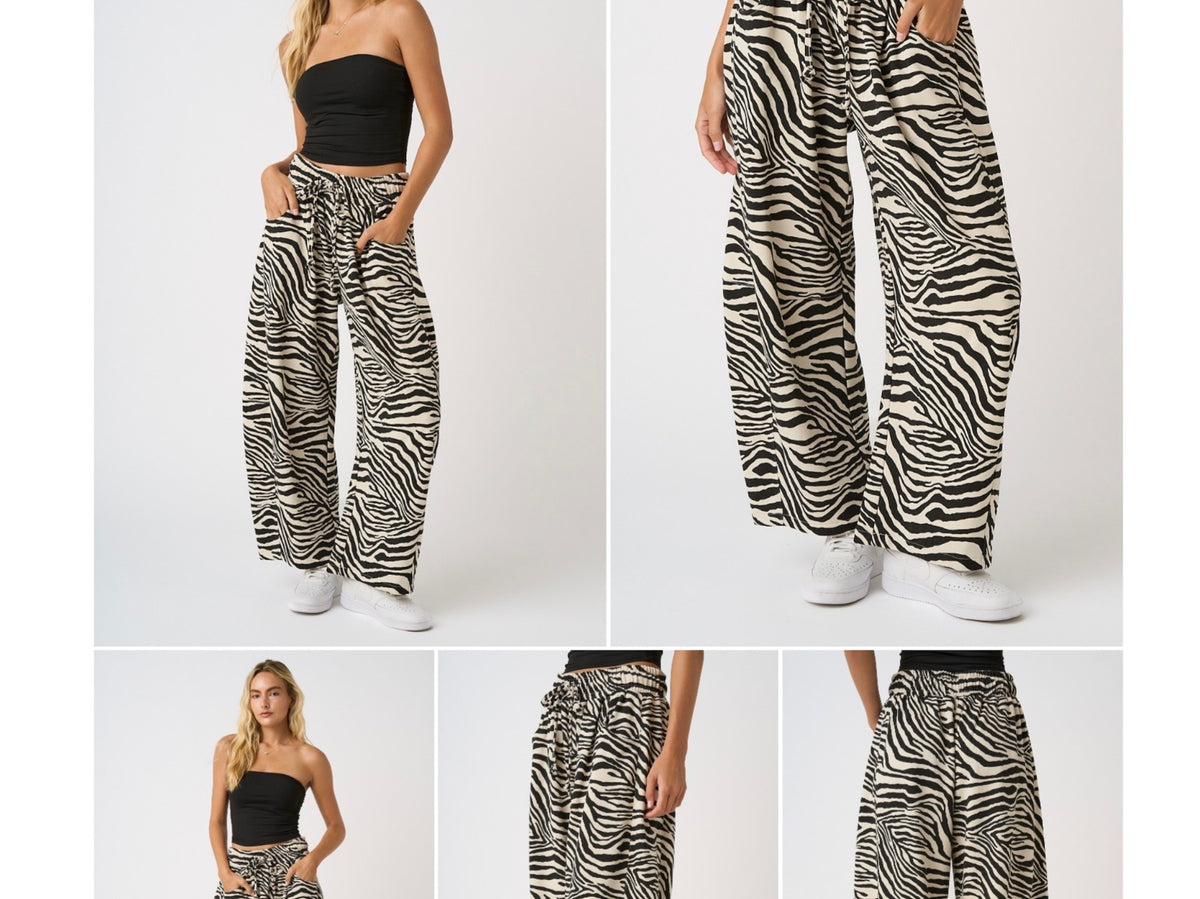 Zebra Pants