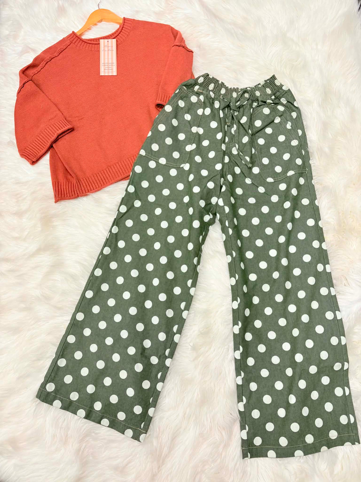 Polka Dot Pants